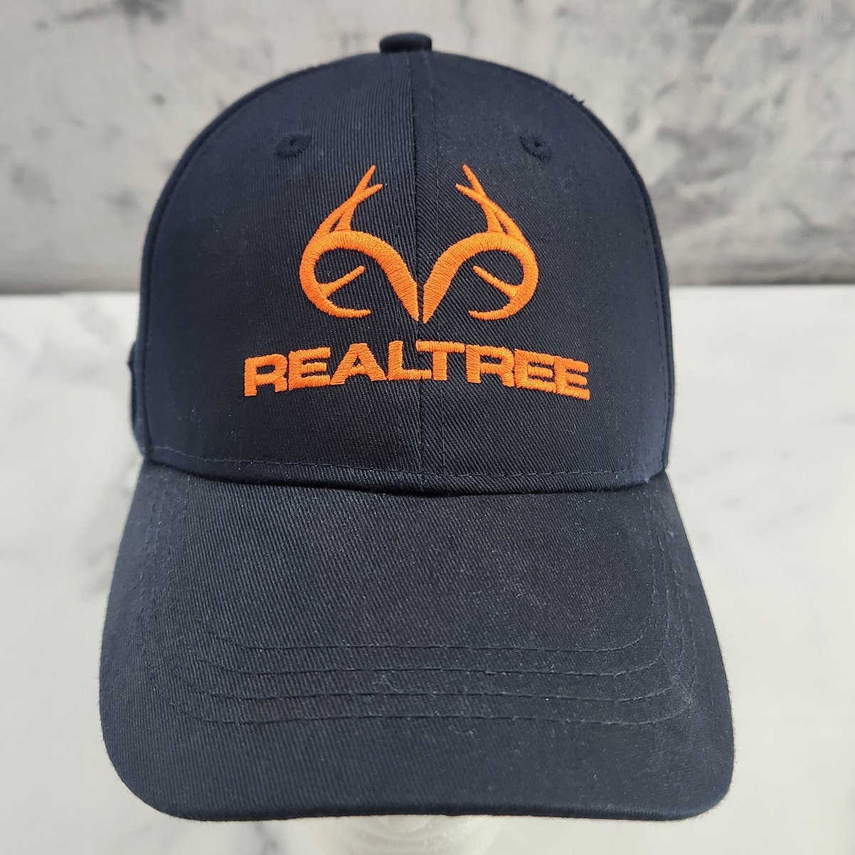 New  Realtree Navy Hunting Baseball Hat Cap Adjustable Snapback Pencil Holder